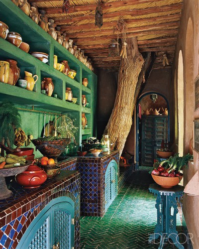 Moroccan Colorful Kitchen Design
