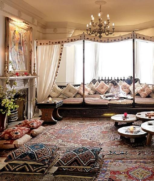 Moroccan Style living room 