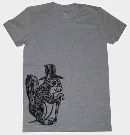 squirrel in shirt