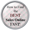 How to find the best sales online fast