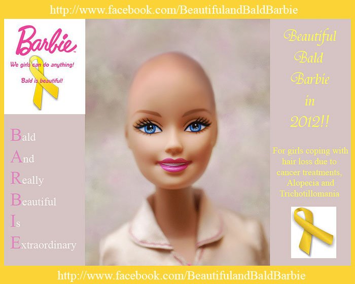 Beautiful and Bald Barbie