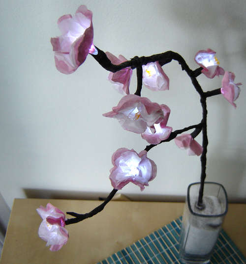 make cherry blossom lights
