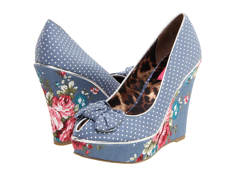 Betsey Johnson floral shoes