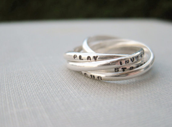 Personalized daughters ring