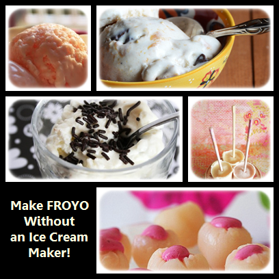 make froyo without an ice cream maker