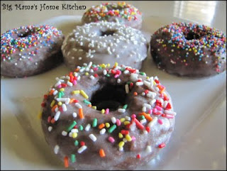glazed chocolate cake donuts from cake mix
