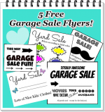 garage sale flyers