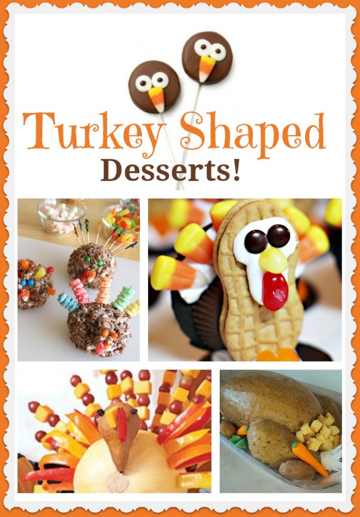 How to make gobbling cute turkey shaped desserts!