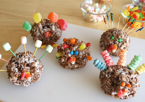 How to make Rice Krispy turkeys