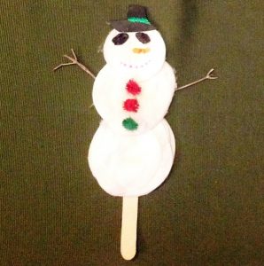 Christmas Popsicle Stick Puppet